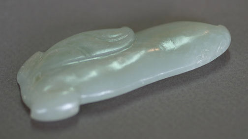 Item #4396: Jade Peapod