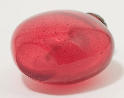 Item #9952: Pink Glass Snuff Bottle