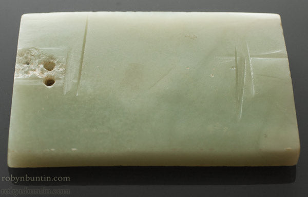 Item #13527: Jade Chrysanthemum Plaque