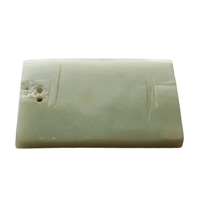 Item #13527: Jade Chrysanthemum Plaque