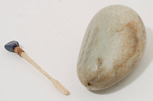 Item #10172: Jade Pebble Snuff Bottle