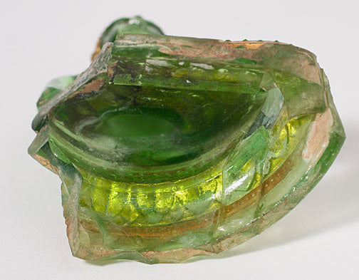 Item #8386: Khmer Glass Buddha