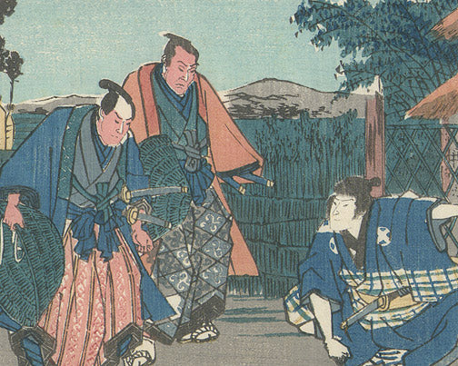 Chushingura by Hiroshige