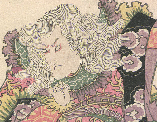 Kabuki Actor Bando Mitsugoro by Utagawa Toyokuni I