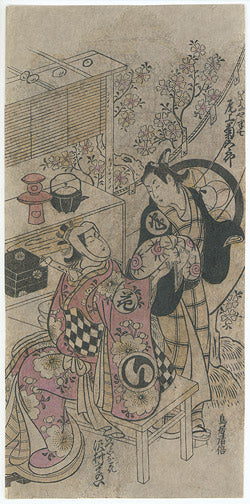 Kabuki Actors by Kiyomasu