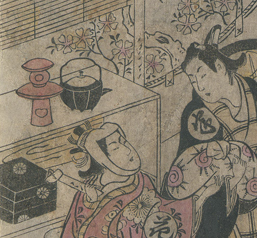 Kabuki Actors by Kiyomasu