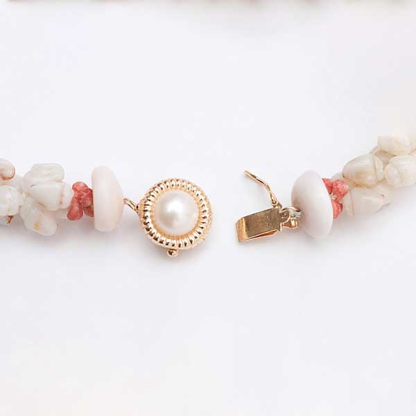 Uli Uli Ni'ihau Shell & Tahitian Pearl Lei