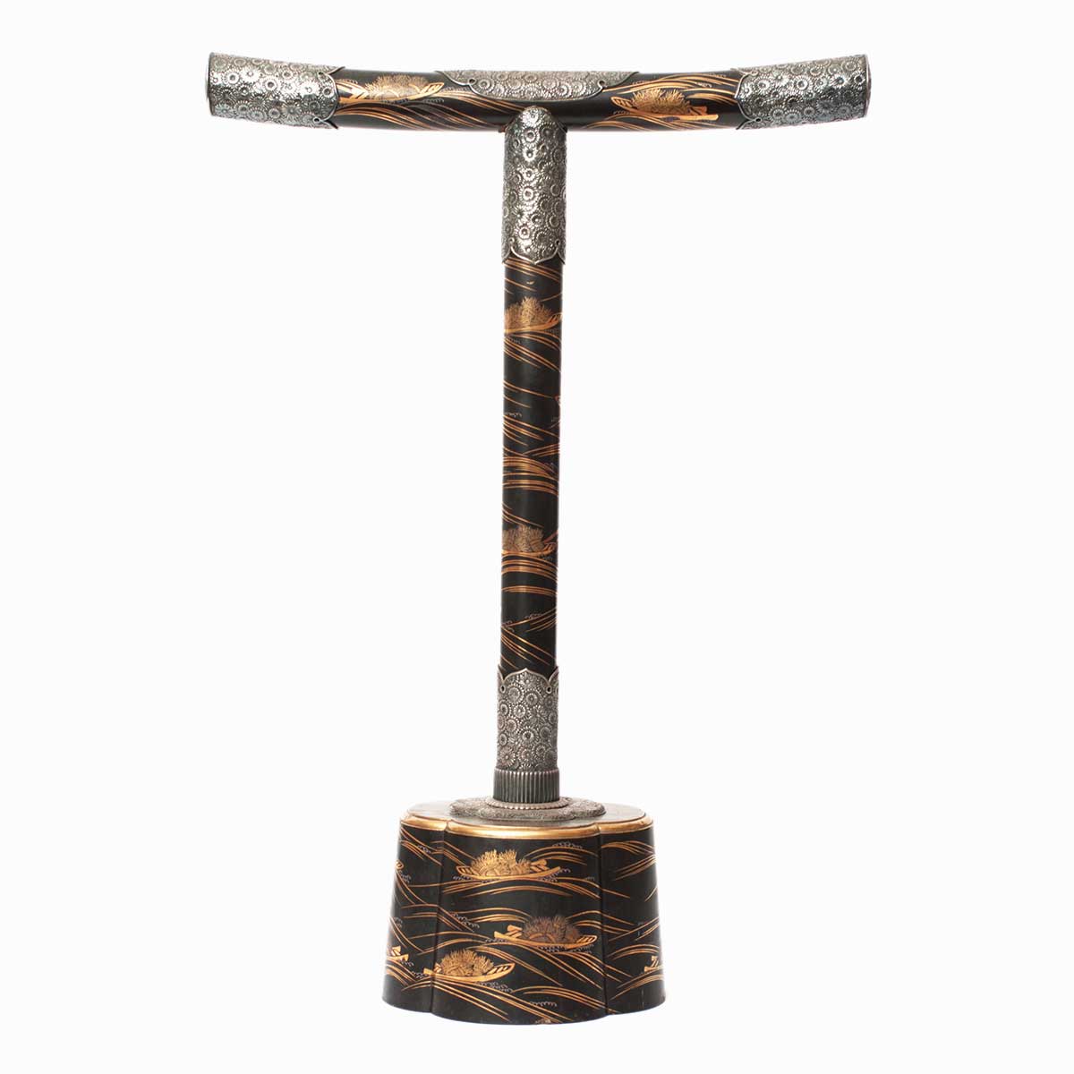 Japanese Lacquer Falcon's Perch