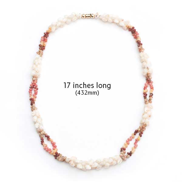 Pikake Kipona Style Ni'ihau Shell Lei