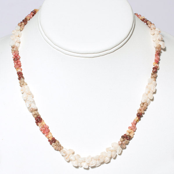Pikake Kipona Style Ni'ihau Shell Lei
