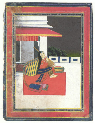 Musician on the Veranda