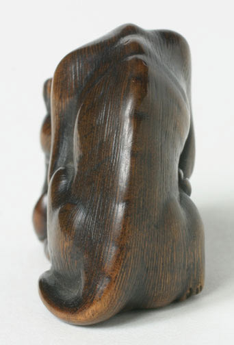 Item #5133: Seated Dog Netsuke