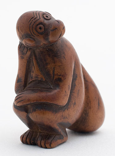 Item #12878: Monkey Netsuke