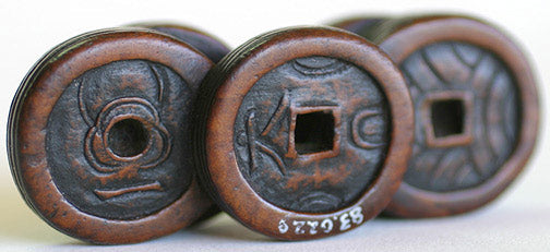 Item #2054: Netsuke of Coins