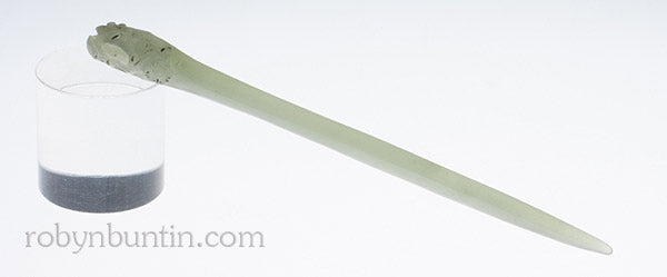 Item #17716: Jade Hairpin