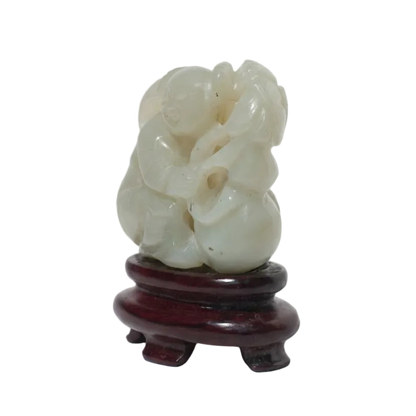 Item #9311: Jade Boy & Gourd