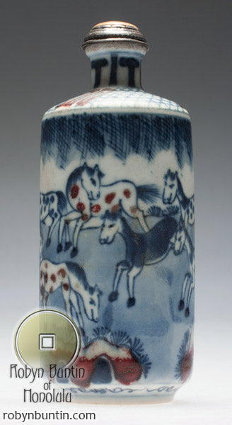 Item #10934: Horse Snuff Bottle