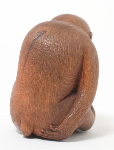 Item #392: Monkey Okimono by Mitsukuni