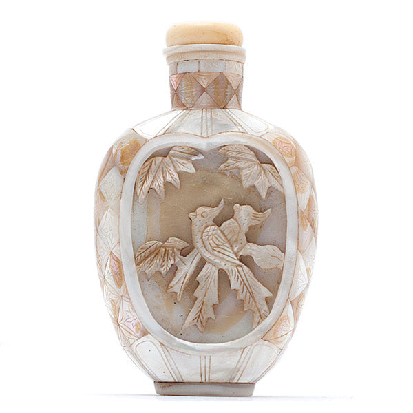 Item #14385: Mother-of-Pearl Snuff Bottle