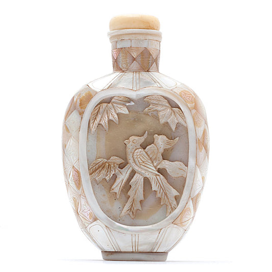 Item #14385: Mother-of-Pearl Snuff Bottle