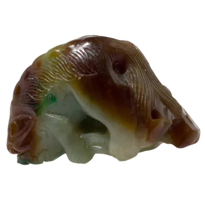 Item #15899: Jadeite Fu Dog Toggle