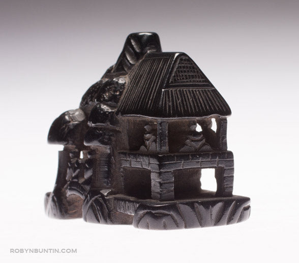 Item #276: Netsuke of House by Seizan