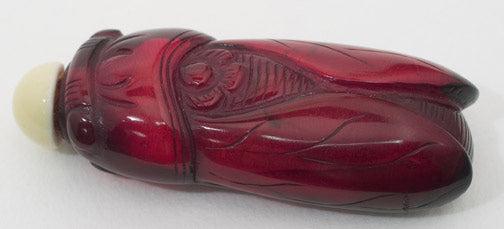 Item #10374: Cicada Snuff Bottle