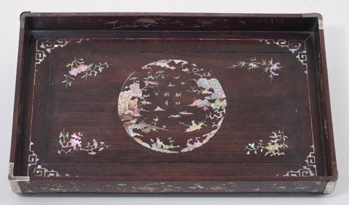 Item #10198: Vietnamese Mother-of-Pearl Inlaid Tray