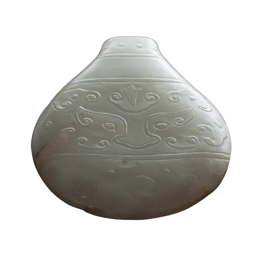 Item #10694: Jade Vase Image