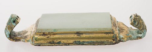 Item #13578: Gray White Jade Belt Hook