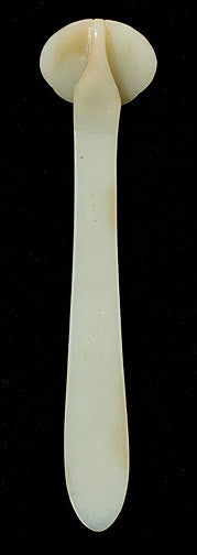 Item #13941: Celadon Jade Hair Pin