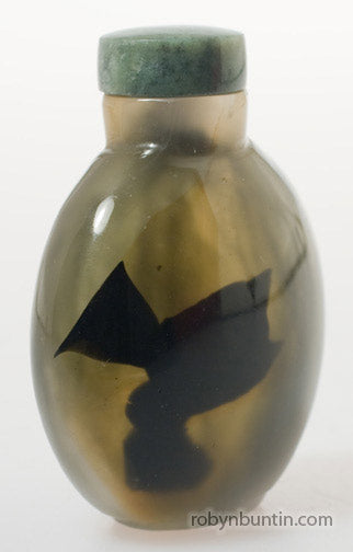 Item #15301: Agate Snuff Bottle