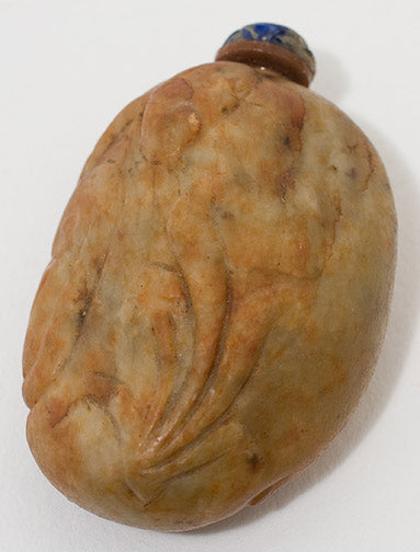 Item #9310: Jade Pebble Snuff Bottle