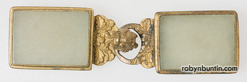 Item #15045: White Jade Belt Hook