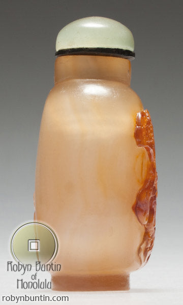 Item #17959: Suzhou Agate Snuff Bottle