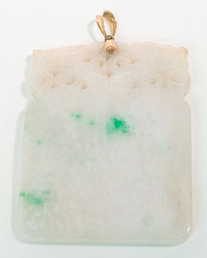 Item #7320: Jade Pendant