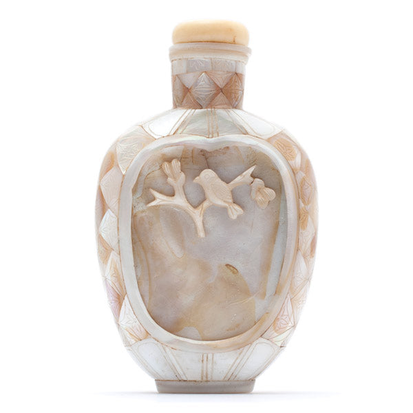 Item #14385: Mother-of-Pearl Snuff Bottle