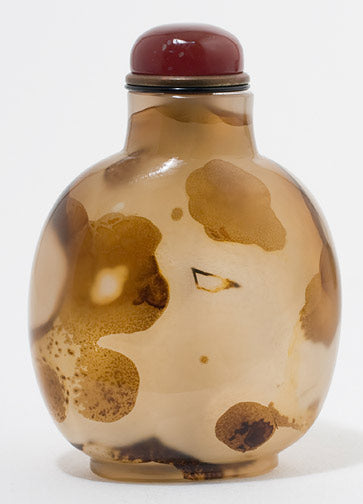 Item #12905: Agate Snuff Bottle