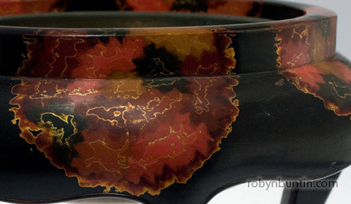 Item #15165: Lacquer Guest Hibachi