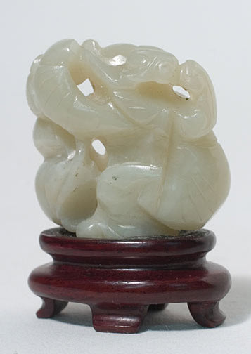Item #9311: Jade Boy & Gourd