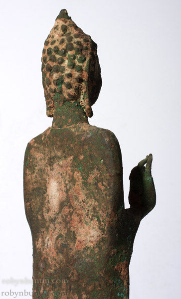 Item #18146: Ayuthia Standing Buddha