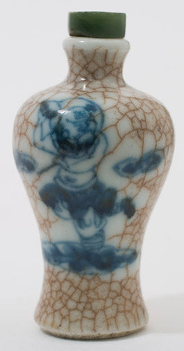 Item #10377: Porcelain Snuff Bottle