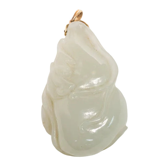 Item #7333: Jade Gourd Toggle