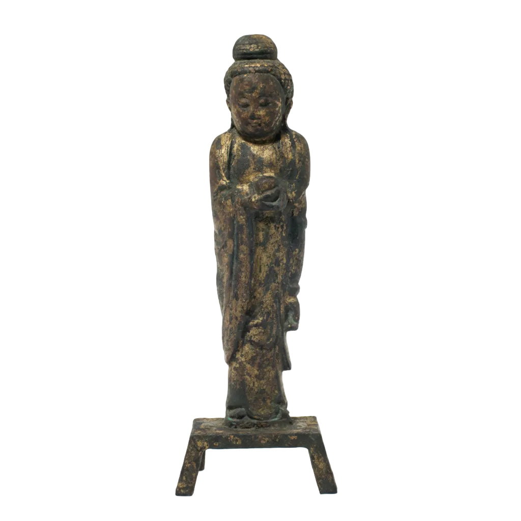 Item #14408: Ming Bronze Buddha