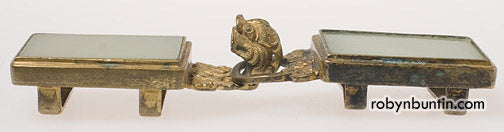 Item #15045: White Jade Belt Hook