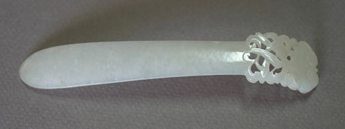 Item #4419: Jade Hairpin