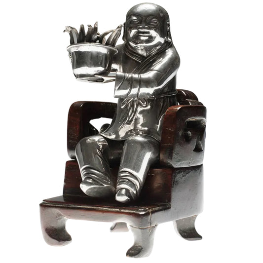 Item #17918: Chinese Boy With Well Wishing Bowl