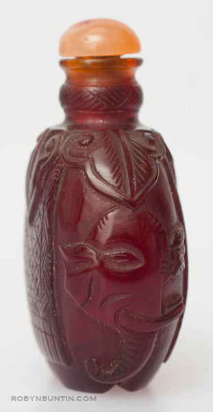 Item #17249: Elephant Snuff Bottle