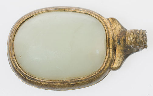 Item #13577: Celadon Jade Belt Hook