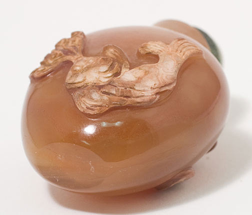 Item #10254: Agate Snuff Bottle